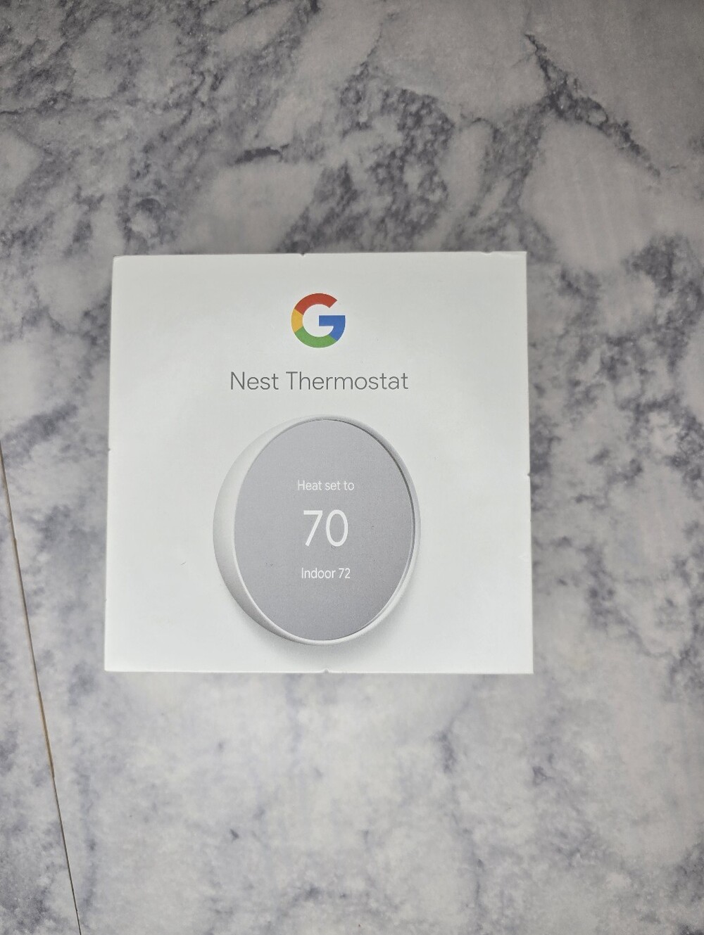 Google Nest Thermostat White Smart Thermostat